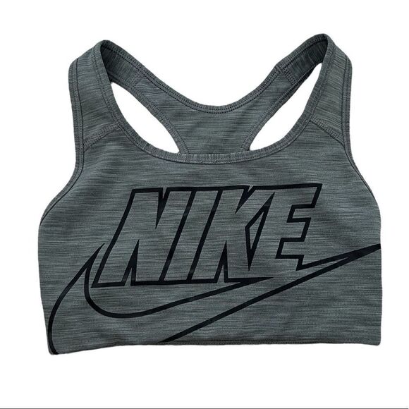 Nike grey and black sports bra womens size xs - Picture 1 of 4